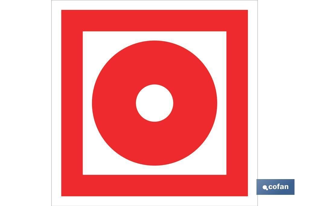 SEÑAL LUMINESCENTE 148X148