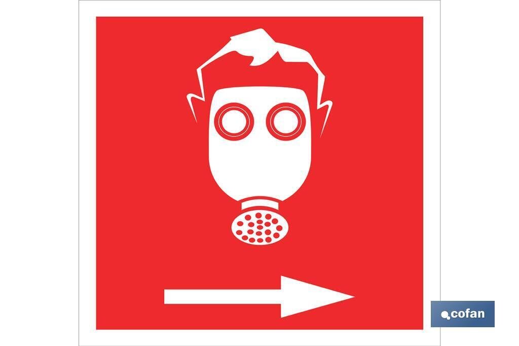 SEÑAL LUMINISCENTE 210X210