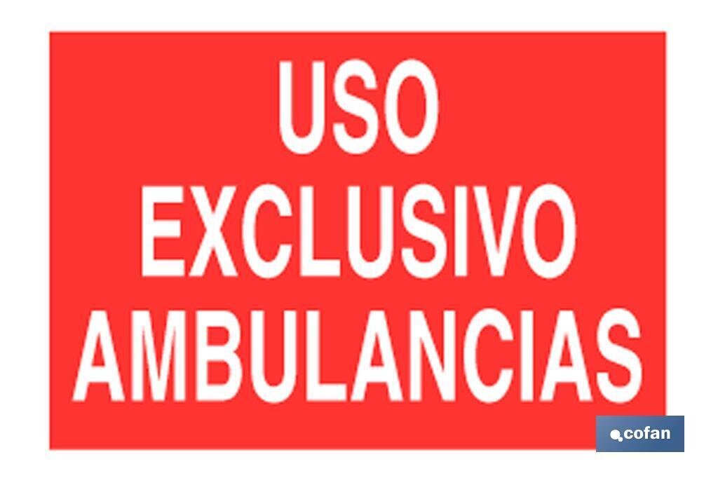 SEÑAL LUMINISCENTE 297X210MM.