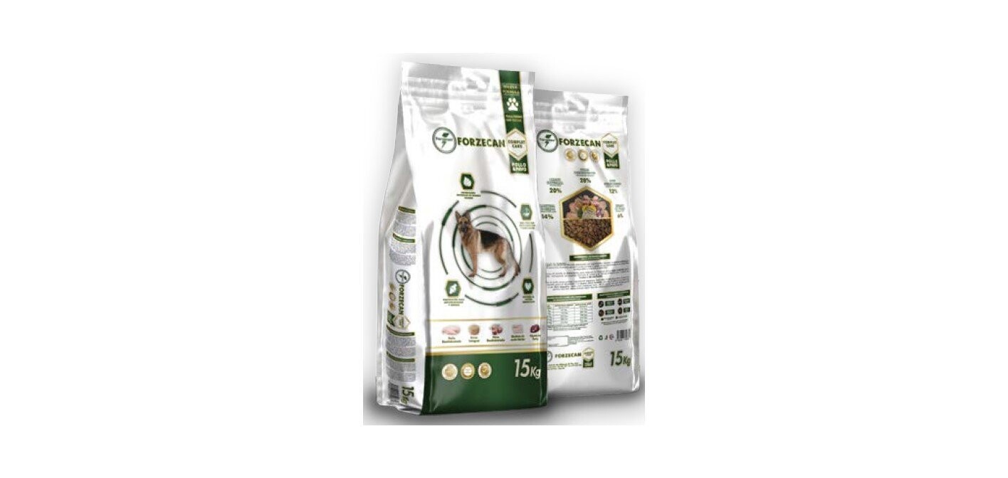 PIENSO DE ADULTO 15 KG FORZECAN PREMIUM  POLLO Y PAVO