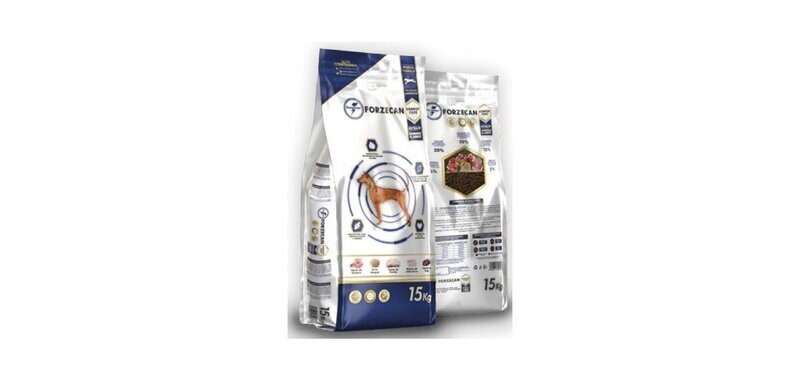 PIENSO DE ADULTO 15 KG FORZECAN PREMIUM  COMPETICION CORDERO Y ARROZ