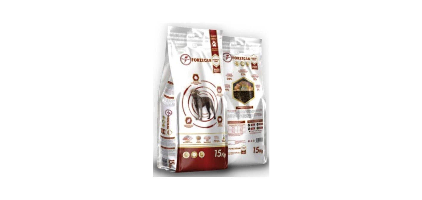 PIENSO DE ADULTO 15 KG FORZECAN PREMIUM  SALMON Y ARROZ
