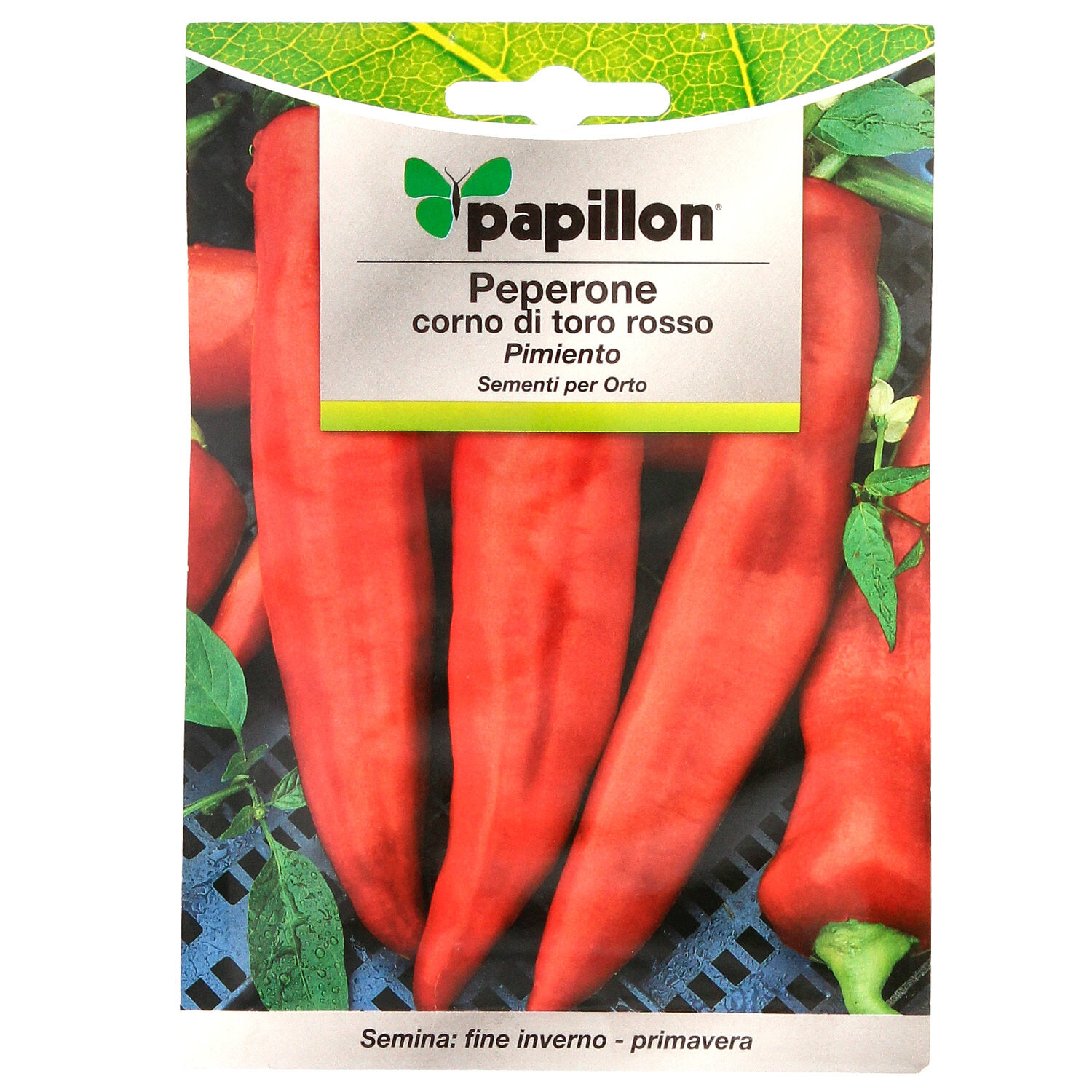 Semillas Pimiento Rojo Alargado (1.5 gramos) Semillas Verduras, Horticultura, Horticola, Semillas Huerto.