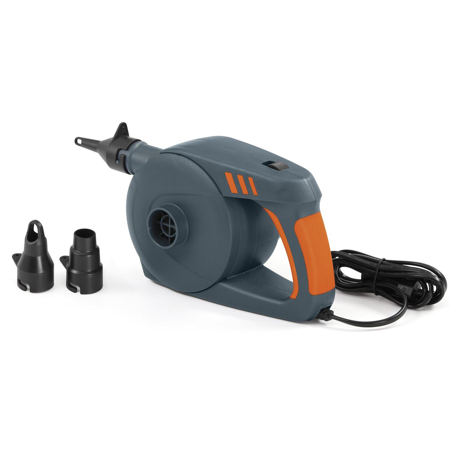 Bomba Inflar y Desinflar Eléctrica  Con Enchufe Para Casa Casa, 1100 Litros / Minuto.