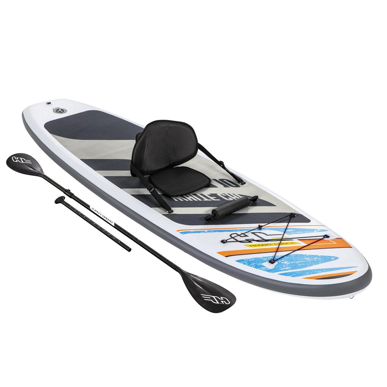 Tabla Paddle Surf Con Remo y Asiento White Cap 305x84x12 cm. Tabla Paddle Surf Con Remo y Asiento White Cap 305x84x12 cm.