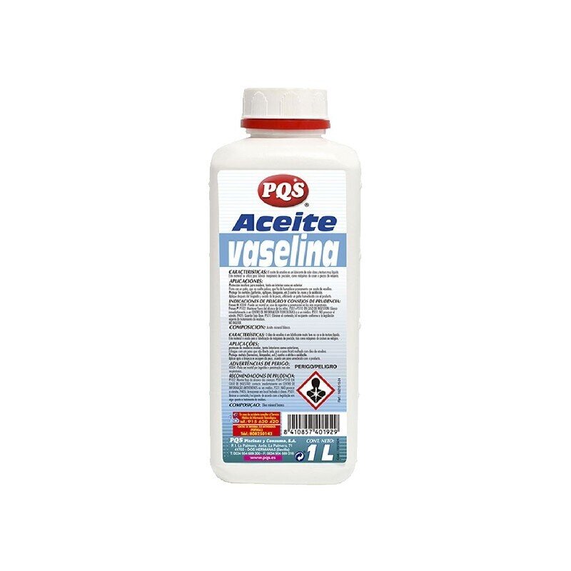 PQS ACEITE VASELINA PURO 1 LT