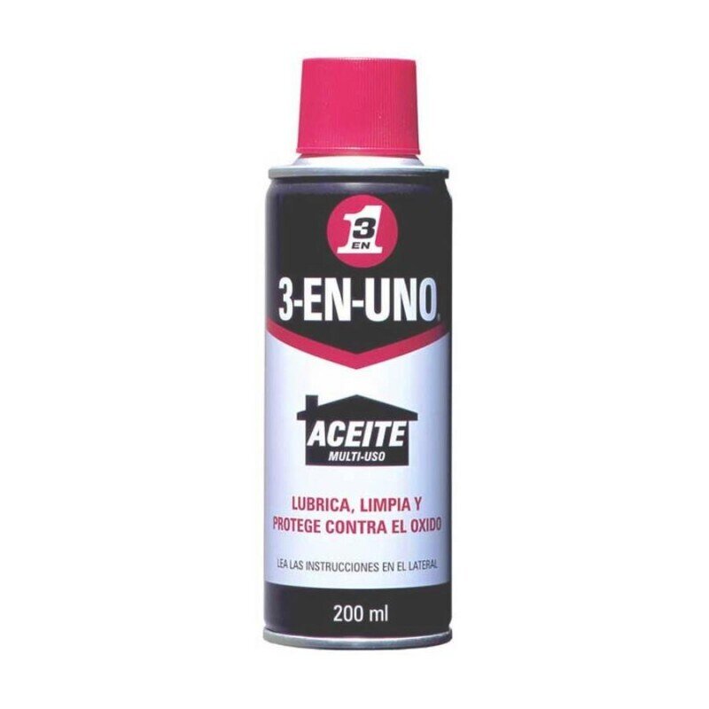 3 EN 1 ACEITE LUBRICANTE SPRAY 200 ML.