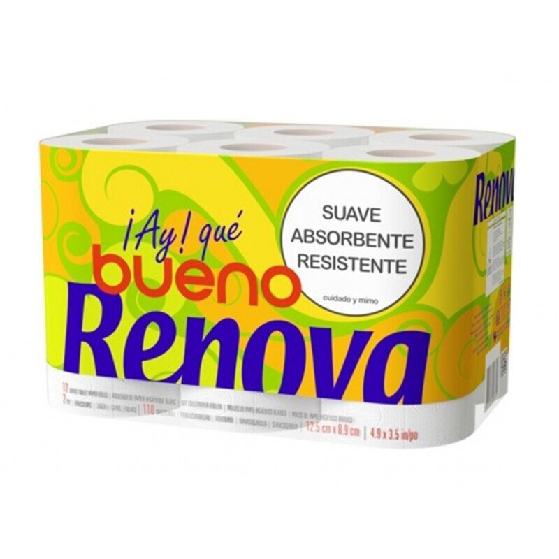 RENOVA PAPEL HIGIENICO BUENO BLANCO P-12