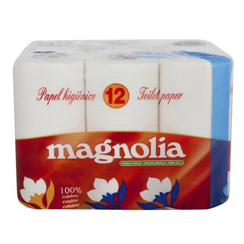 PAPEL HIGIENICO MAGNOLIA 12 ROLLOS