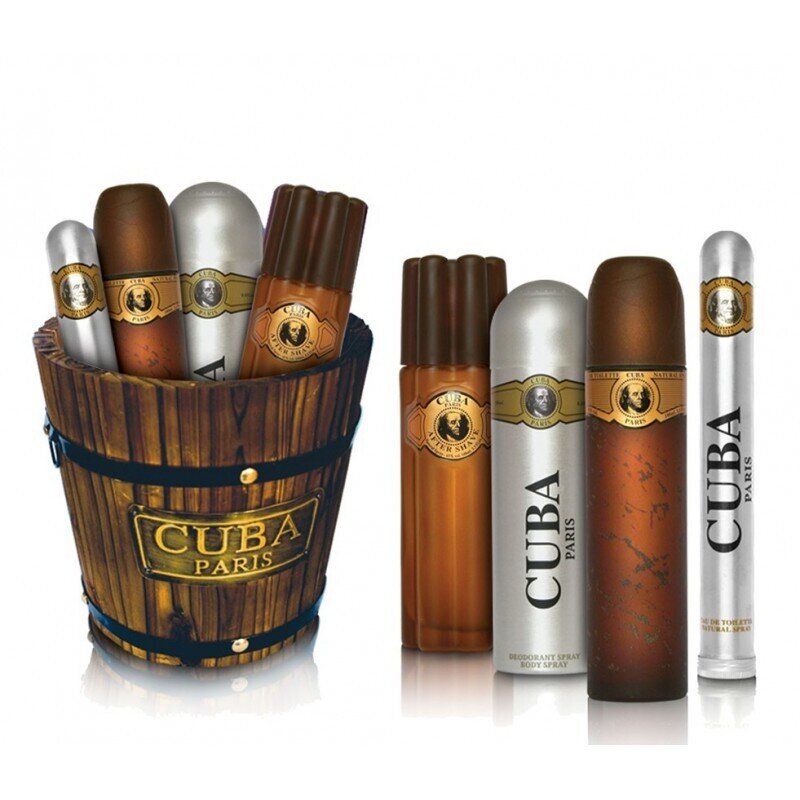 CUBA OR MEN COLLECTION EDT 100 + MINI + DEO + AFTER