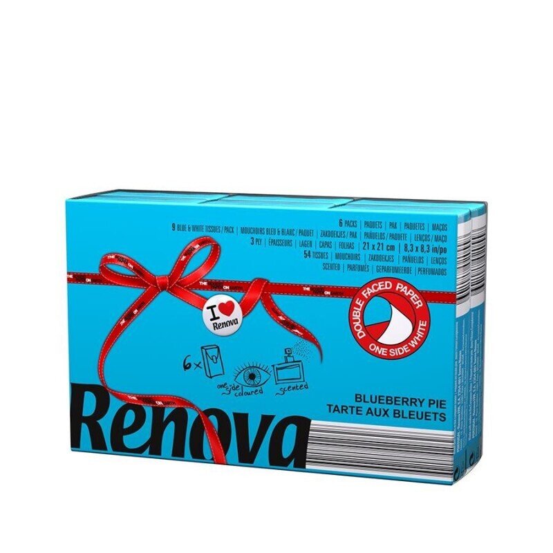 RENOVA RED LABEL AZUL 6 UNIDADES