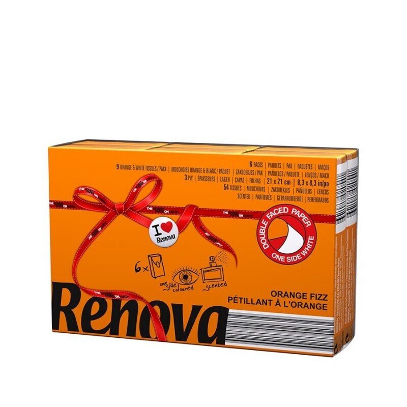 RENOVA RED LABEL NARANJA 6 UNIDADES