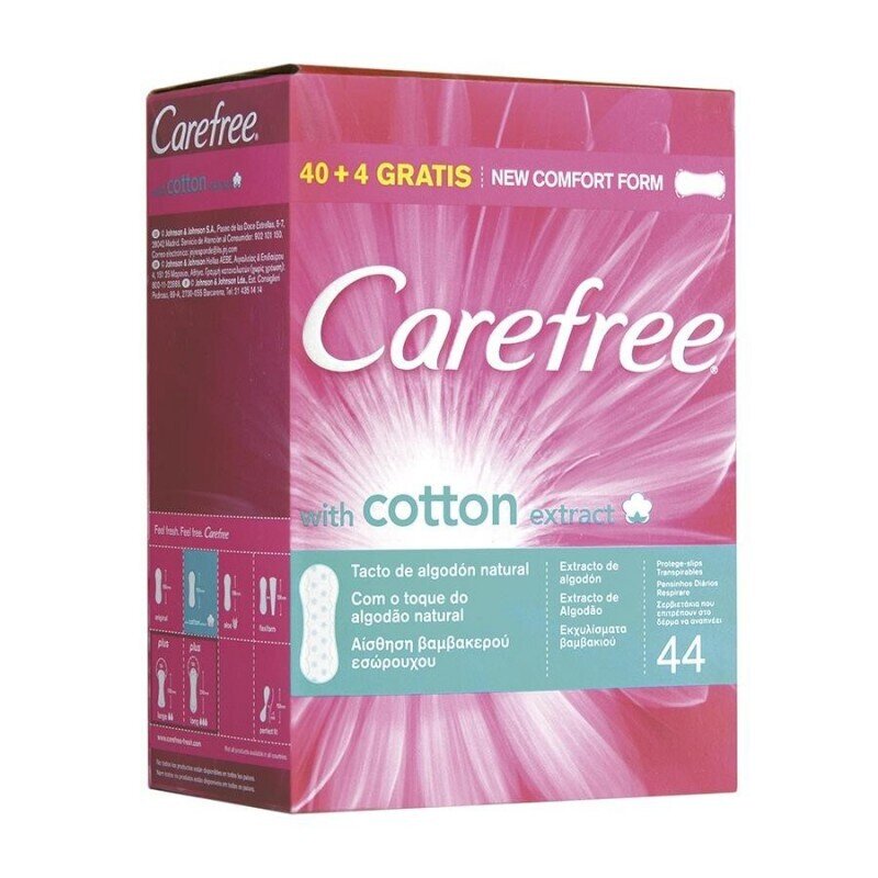 CAREFREE SALVASLIP TRANSPIRABLE 44 UD.