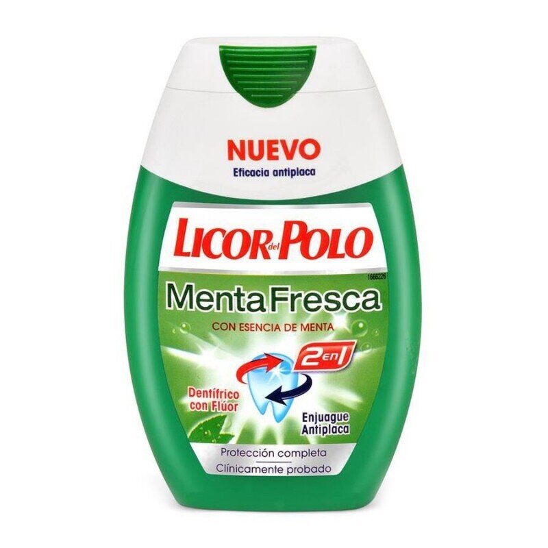 LICOR POLO 2 EN 1 MENTA FRESCA 75 ML+33%