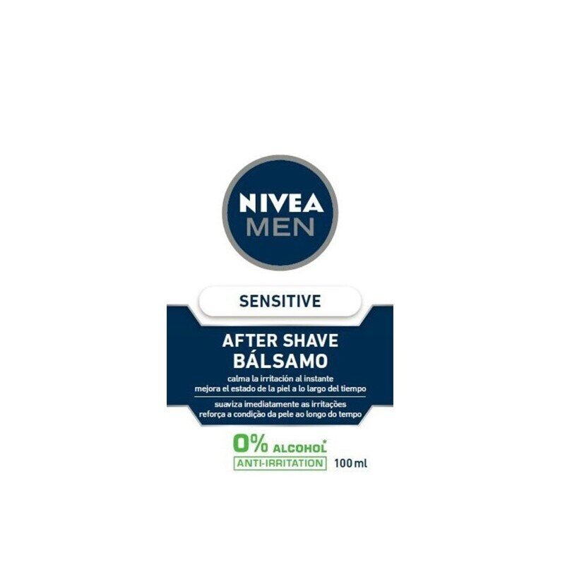 NIVEA FOR MEN BALSM SENSITIVE 100 ML.