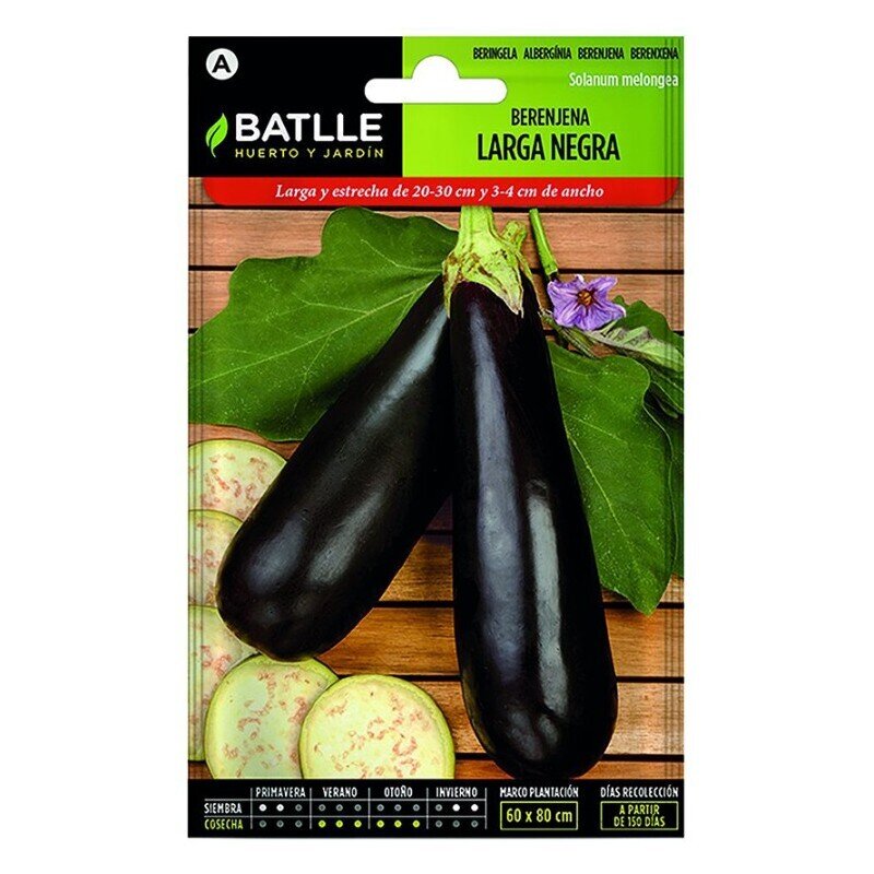 BERENJENA LARGA NEGRA LUJO 2,5 GRS.