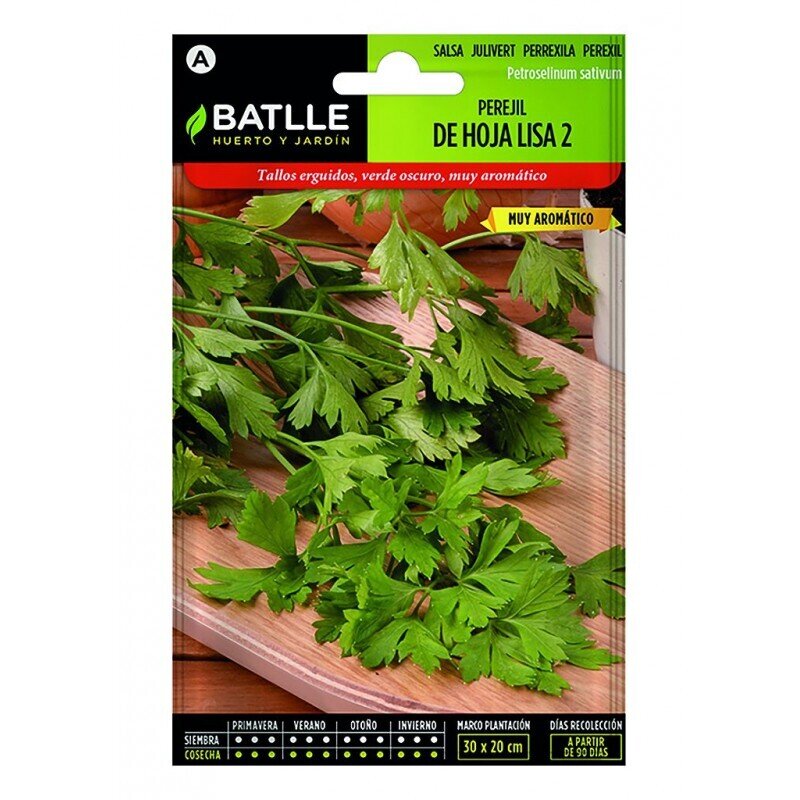 PEREJIL COMUN DE HOJA LISA 2 LUJO