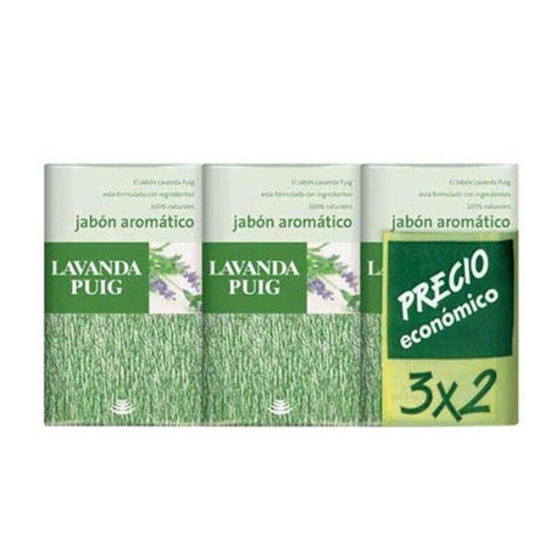 LAVANDA PUIG JABON 3X2 PTLLAS. 125 GRS.