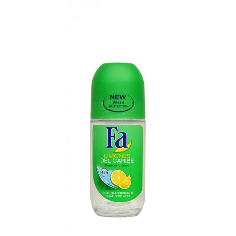 FA DESODORANTE ROLLON CARIBEAN LEMON 50 ML. FA DESODORANTE ROLLON CARIBEAN LEMON 50 ML.
