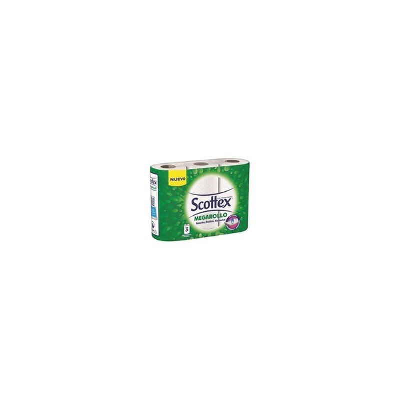 SCOTTEX PAPEL COCINA 3+1 ROLLOS