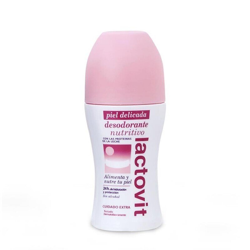 LACTOVIT DEO. ROLLON PIEL DELICADA 50M+%