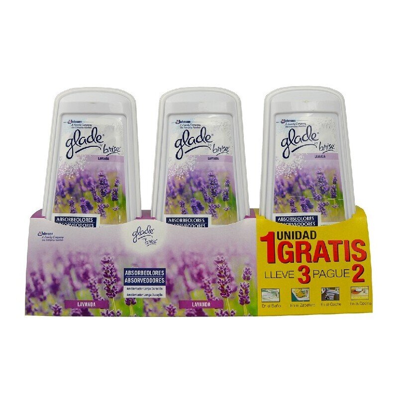 BRISE ABSORBE OLORES 3 x 2 LAVANDA