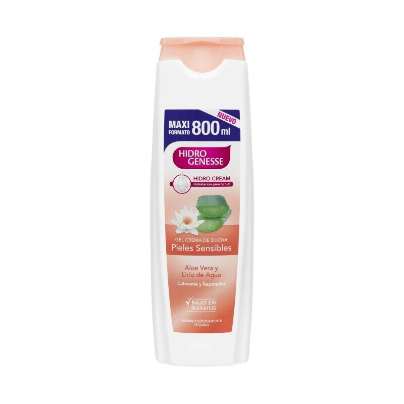 HIDRO GENESSE GEL PIEL SENSIBLE 800 ML.