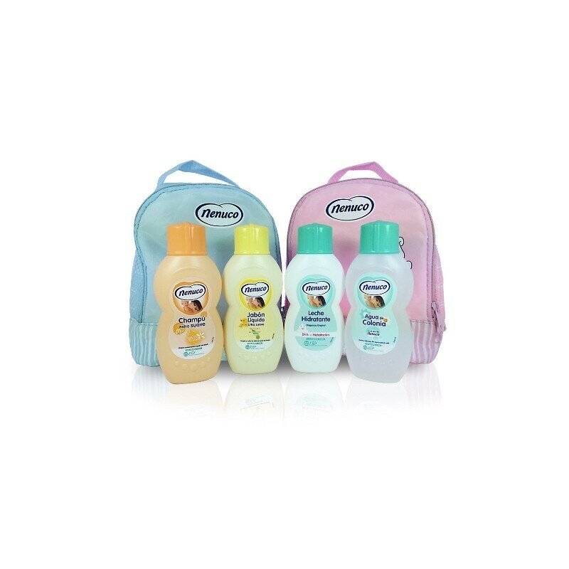 NENUCO MOCHILA ROSA (4 PRODS.200ML+PATO)