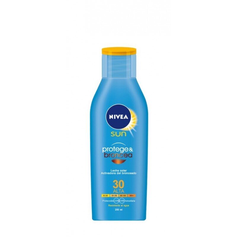 NIVEA LECHE PROTEGE Y BRONCEA F30 200 ML.