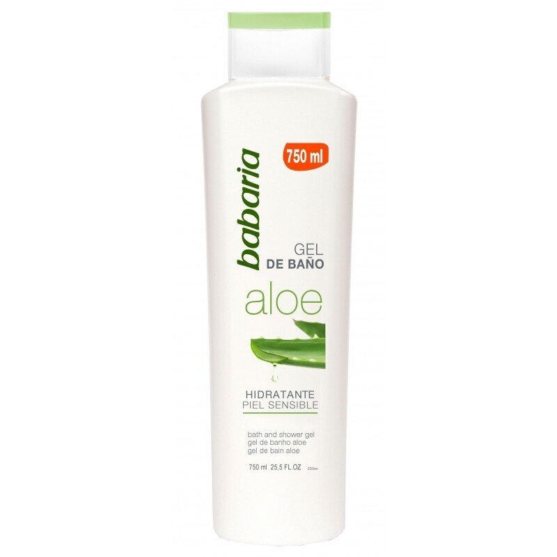 BABARIA GEL ALOE VERA 750 ML.