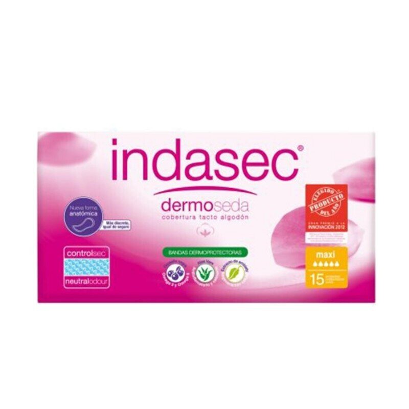 INDASEC COMPRESA MAXI 15 UDS.