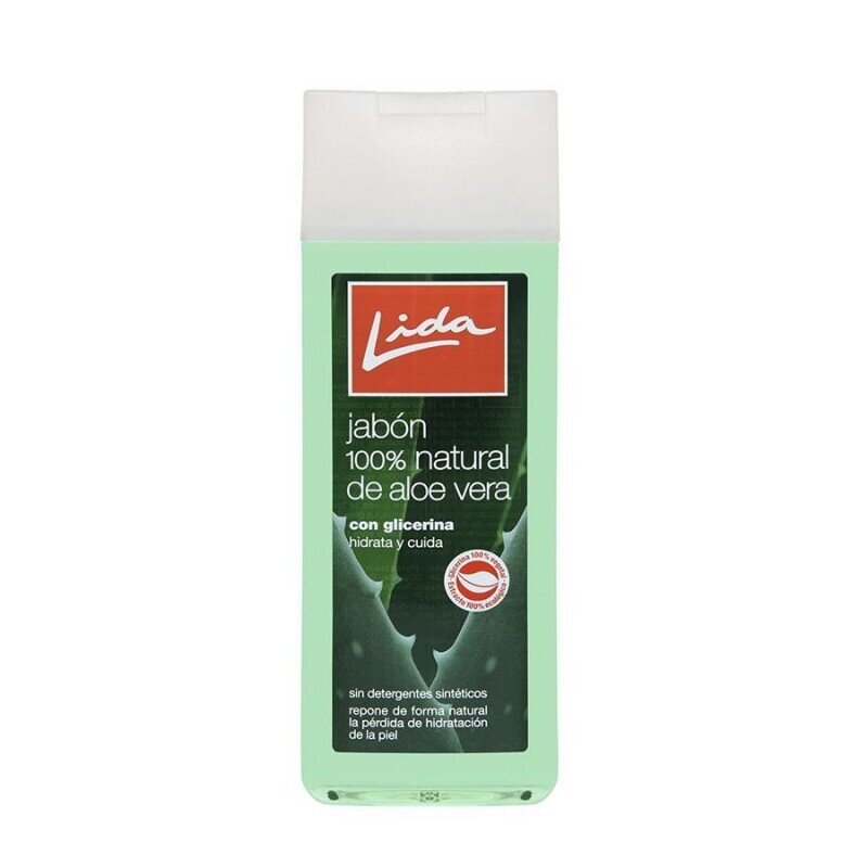 LIDA JABON GLICERINA 600 ML. ALOE VERA