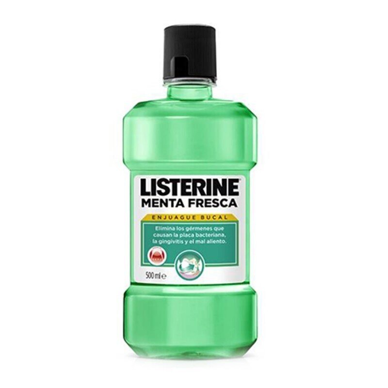 LISTERINE 500 ML. MENTA FRESCA