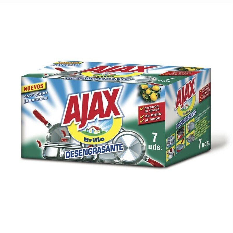 AJAX ESTROPAJOS 7 UDS.