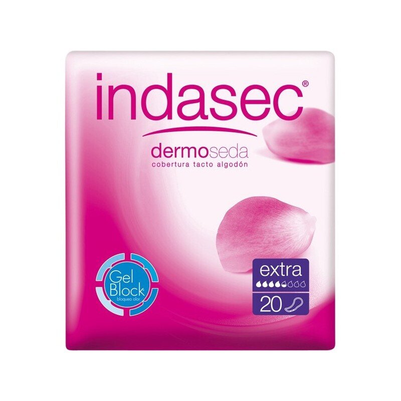 INDASEC COMPRESA INCONTINENCIA EXTRA 20U