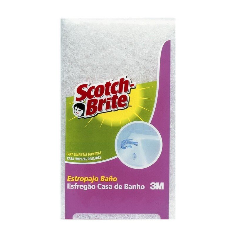 SCOTCH-BRITE ESTROPAJO BLANCO BAÑO