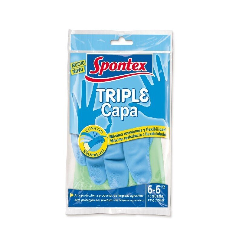 SPONTEX GUANTE TRIPLE CAPA 8 - 8 1/2