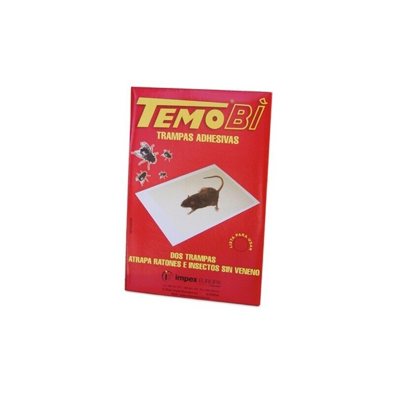 TEMOBI RATICIDA TRAMPAS DUPLOS