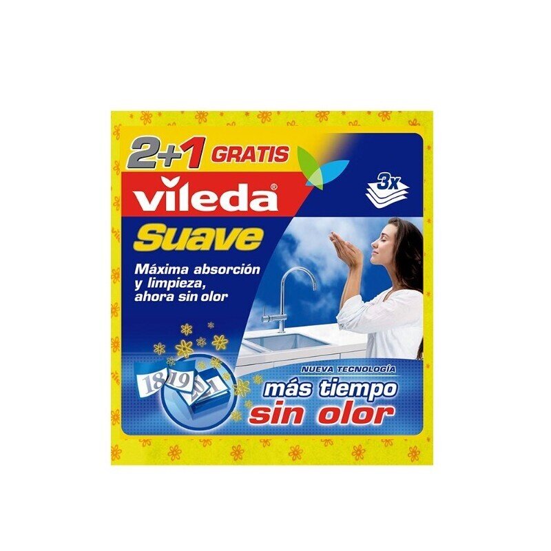 BAYETA VILEDA SUAVE 2+2