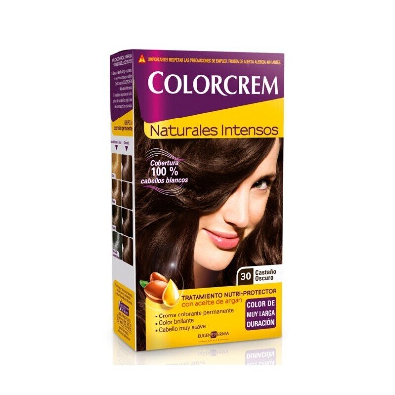 COLORCREM 30 CASTA�O OSCURO