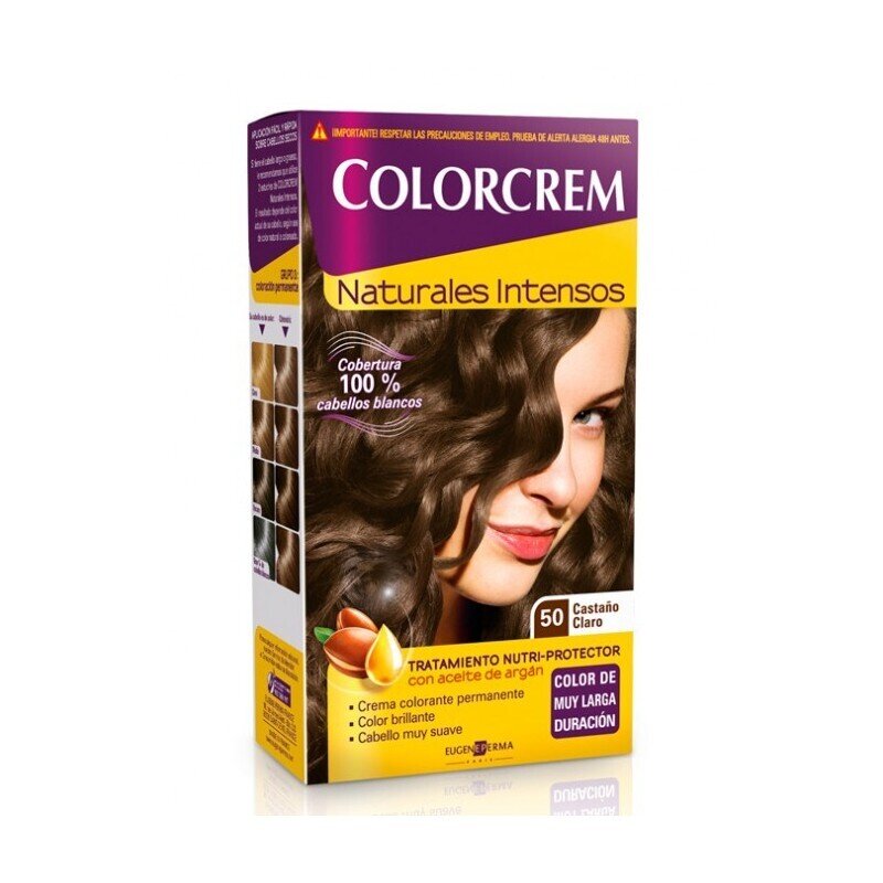 COLORCREM 50 CASTA�O CLARO