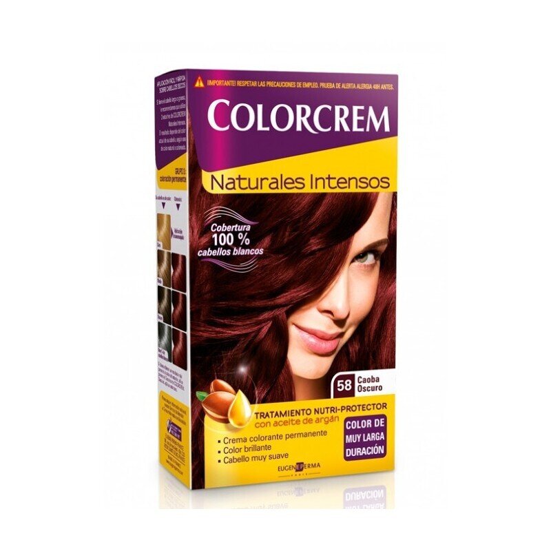 COLORCREM 58 CAOBA OSCURO