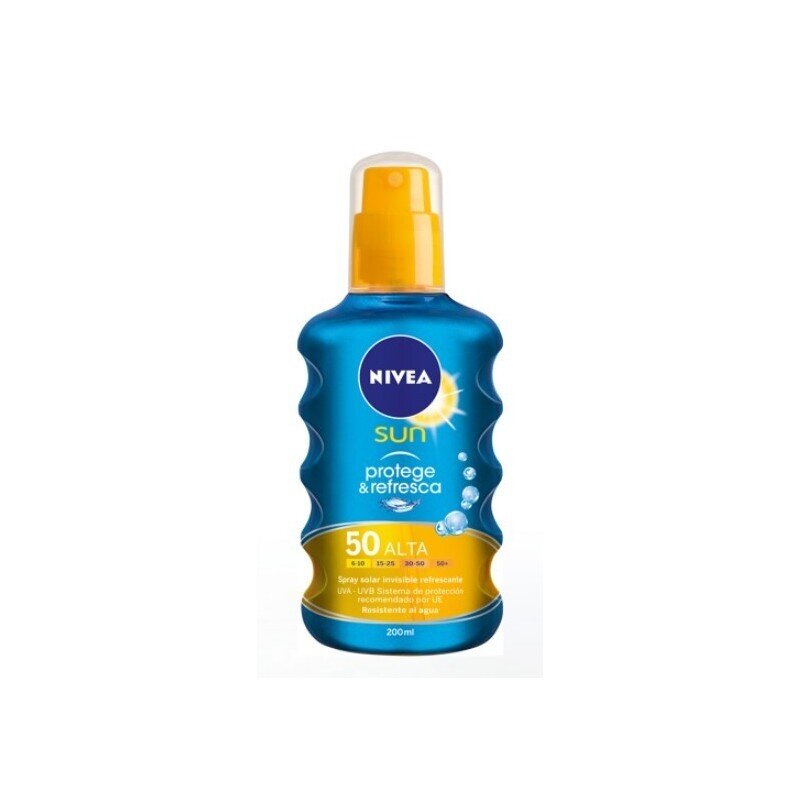 NIVEA 200 ML. SPRAY INVISIBLE F-50+