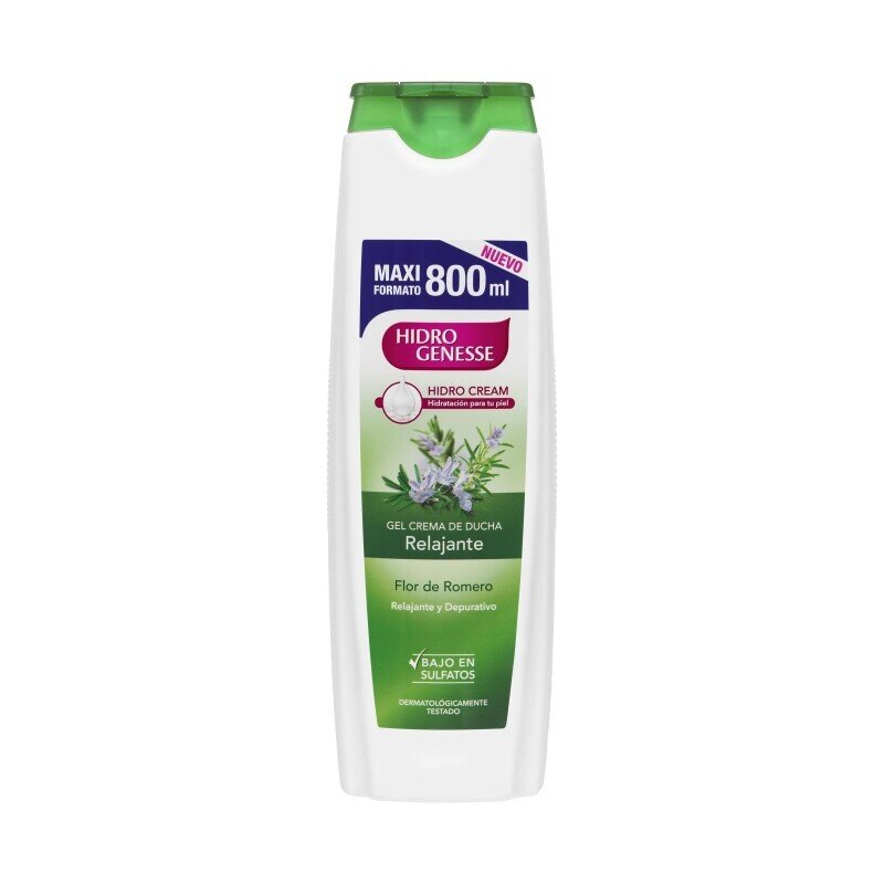 HIDRO GENESSE GEL RELAJANTE 800 ML.