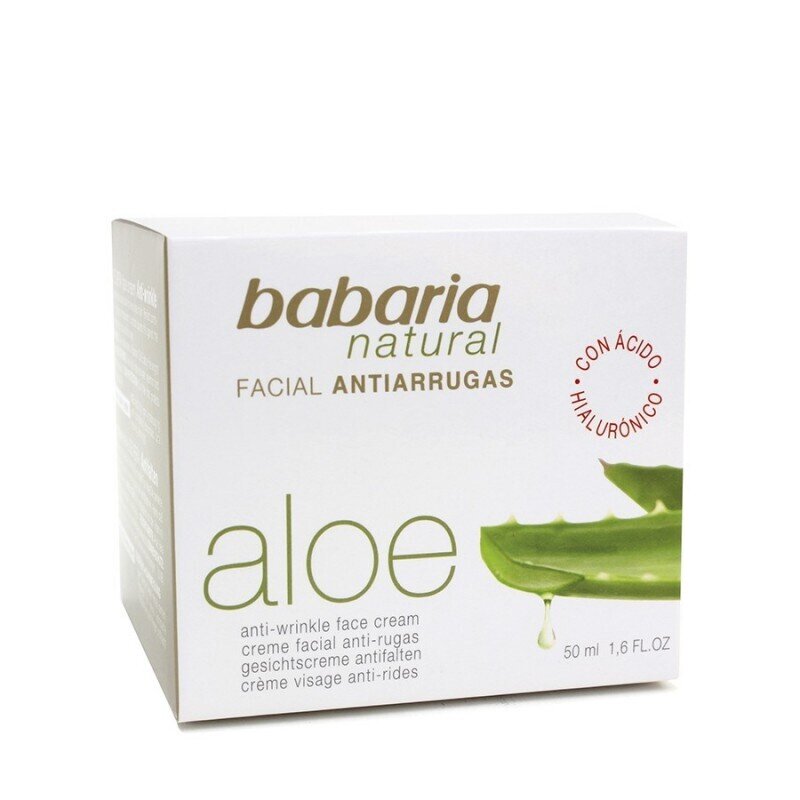 BABARIA CREMA FACIAL ANTIARRUGAS 50 ML BABARIA CREMA FACIAL ANTIARRUGAS 50 ML