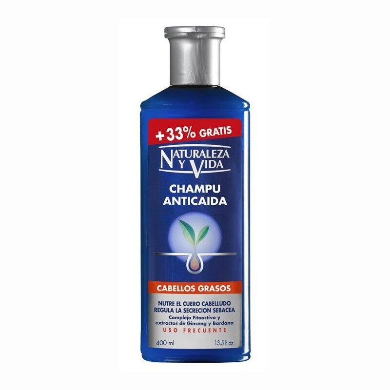 NATURALEZA Y VIDA CHAMPU ANTICAIDA GRASO