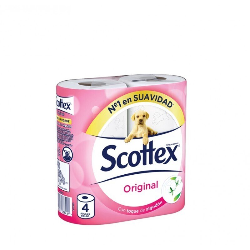 SCOTTEX PAPEL CUADRUPLOS