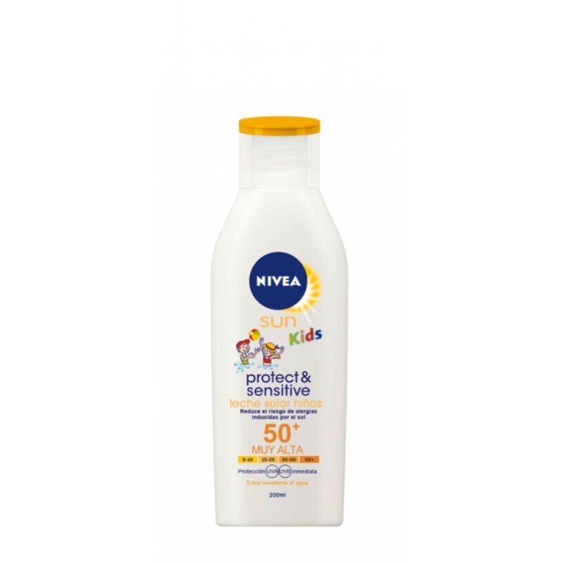 NIVEA LOCION NIÑOS SENSITIVE F50 200 ML.
