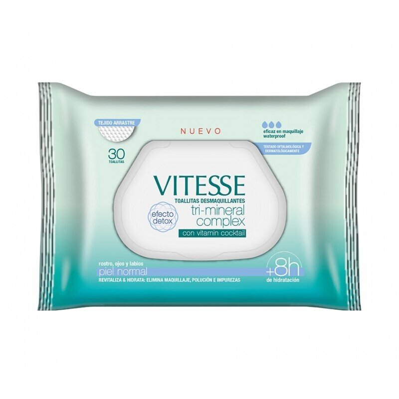 TOALLITAS DESMAQUILLADORAS VITESSE PIEL NORMAL