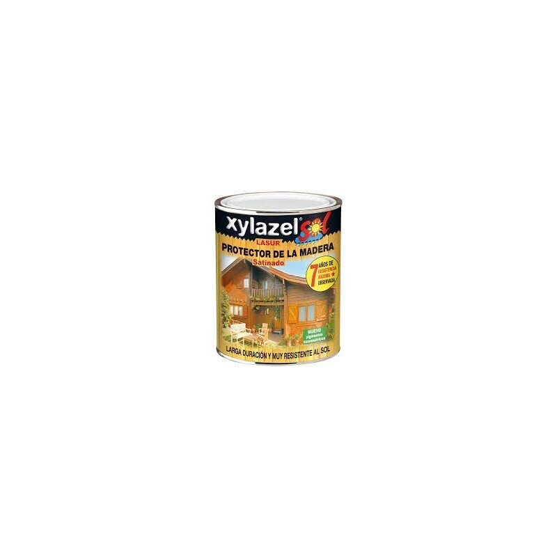 XYLAZEL LASUR SOL SATINADO NOGAL 750 ML.